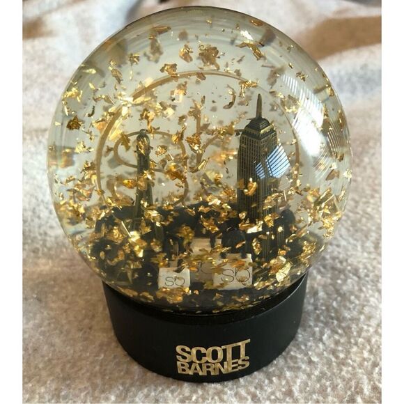 SCOTT BARNES - 🎉HP🎉 NWT - Sparkling “Snow Globe”/Black Presentation Box/Lim. Ed. - Picture 6 of 15